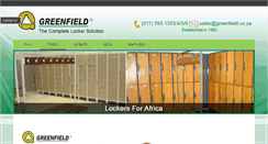Desktop Screenshot of greenfield.co.za